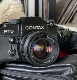 Contax RTS mit 50 mm objektiv und Tasche